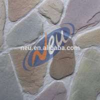 Interior Exterior Colorful Faux Stone Covering Finishes Tile Panel