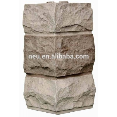 corner of stone wall panel,faux stone panel